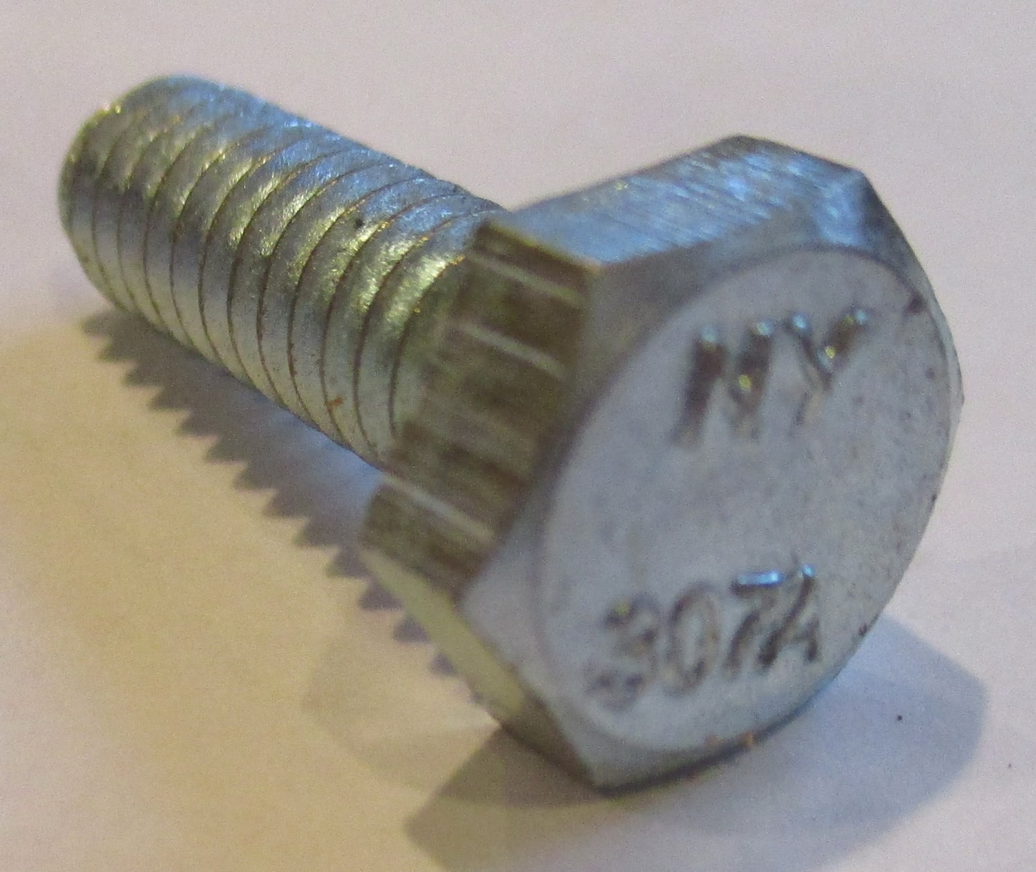 Bolt, Hx, 15/16&Amp;Quot;L 1/4-20 Thd Sz