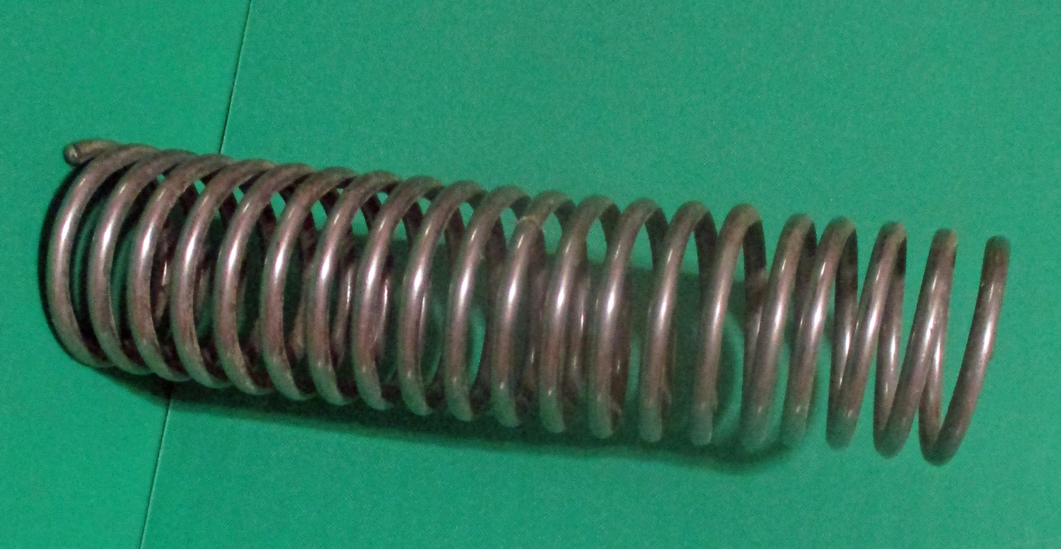 Compression Spring, 5"L x 1 1/2"OD 4 close up