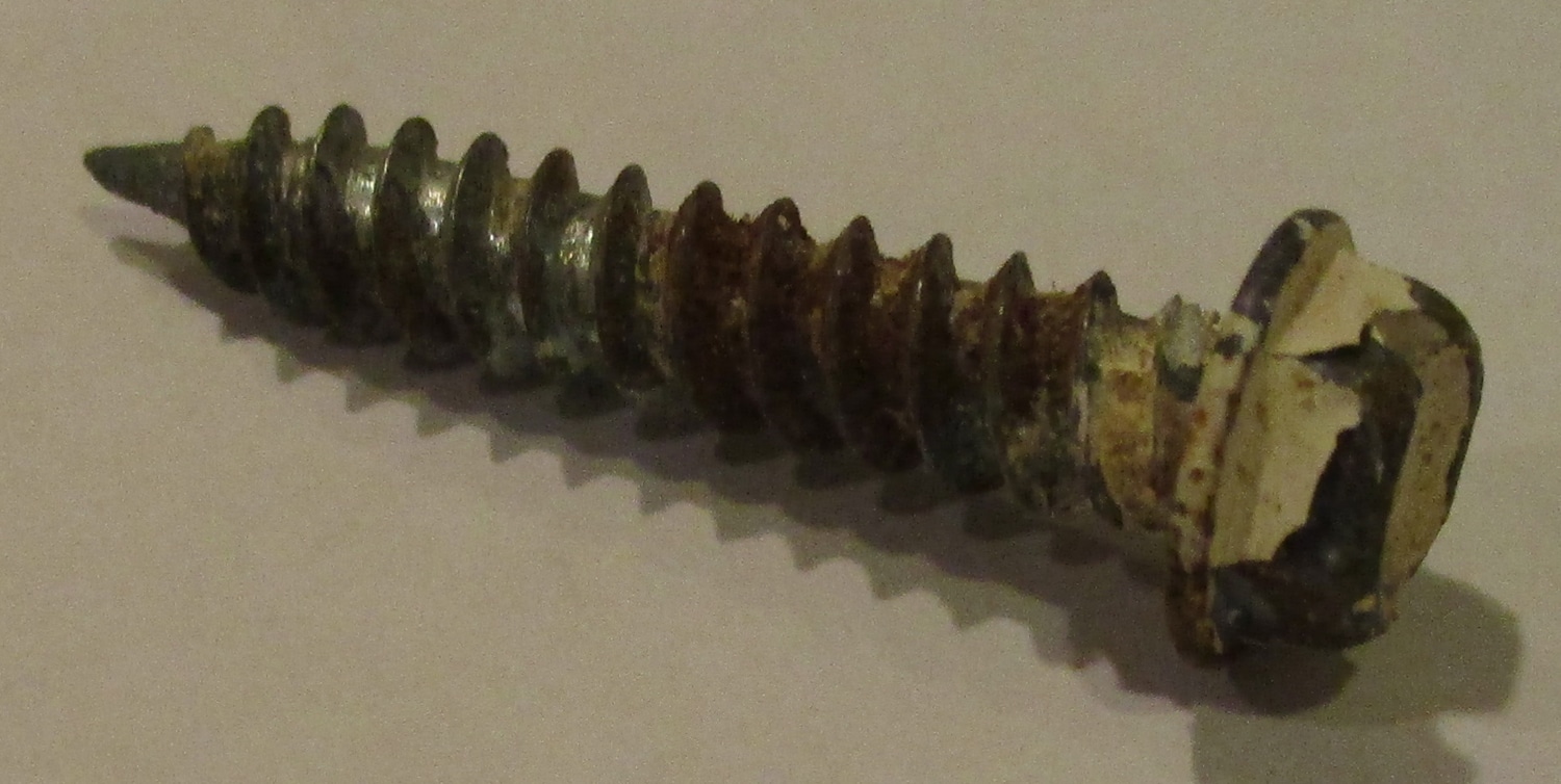 Screw, SM HX SL, 1 1/8"L, 16tpi 3 Screw, SM HX SL, 1 1/8"L, 16tpi