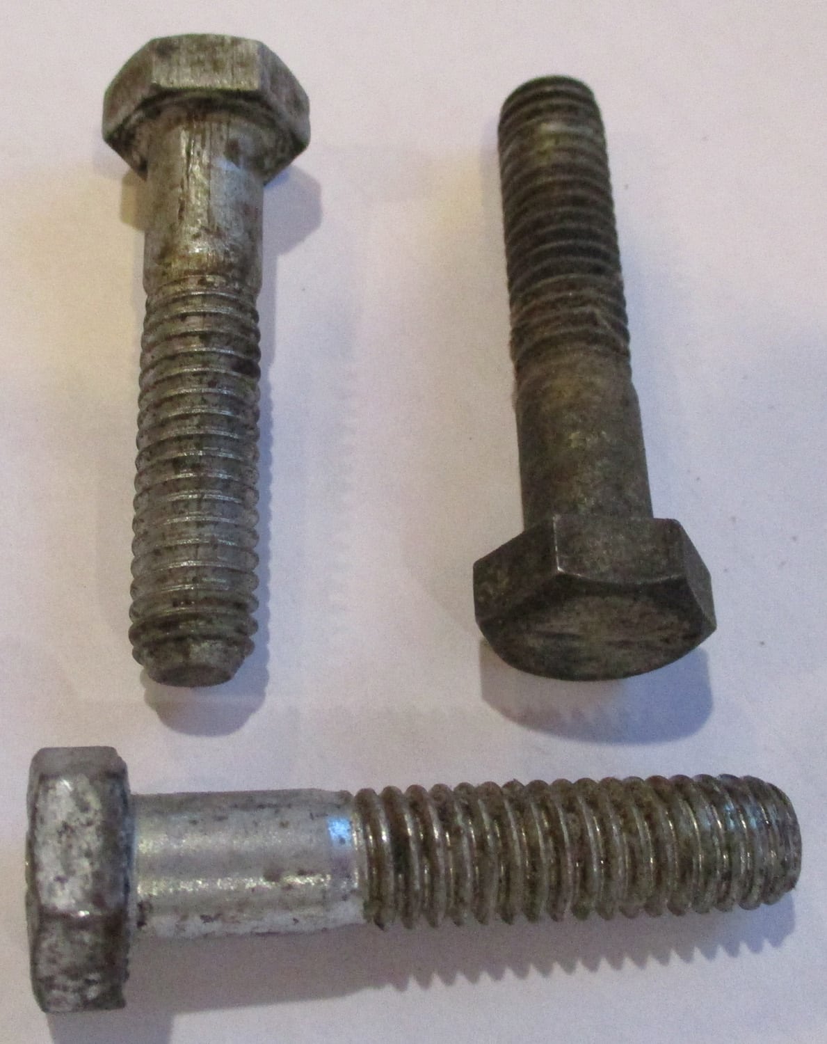 Bolt, Hx, 1 11/16&Amp;Quot;L, 5/16-18 Thd Sz, Pkg./3