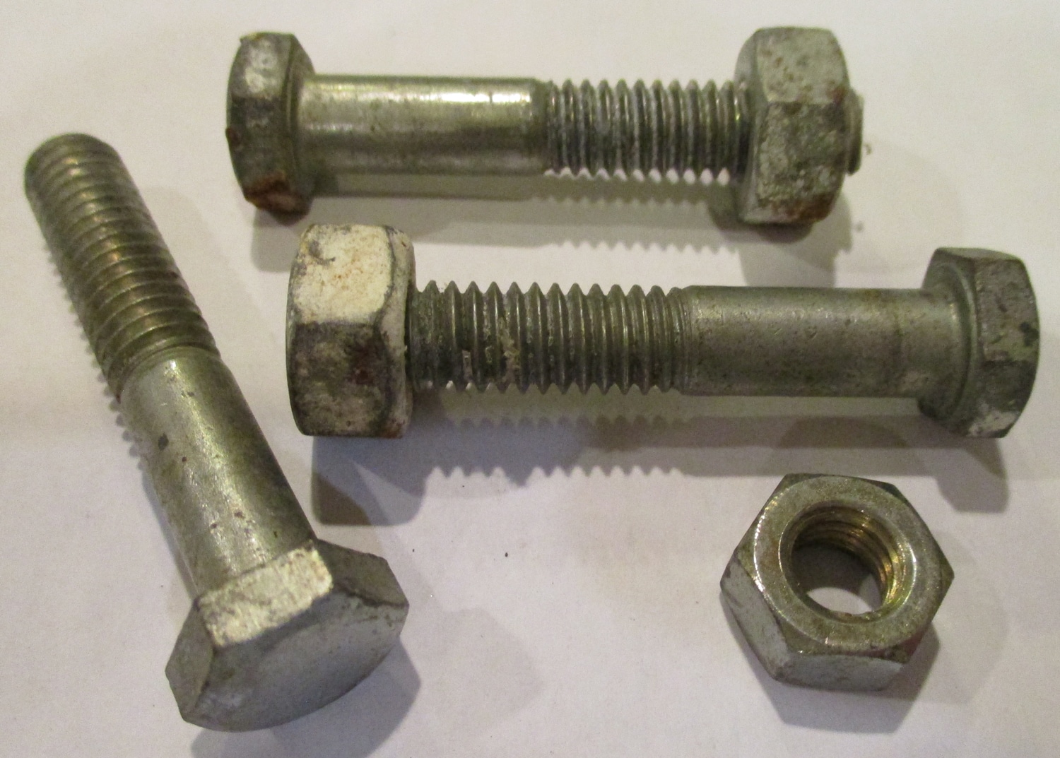 Bolt, Hx W/Nut, 1 7/8&Amp;Quot;L, 5/16-18 Thd Sz, Pkg./3