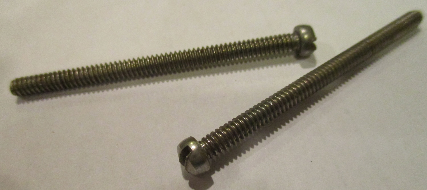 Screw, Pulsator SL, 2 1/16"L, #6-32 THD SZ, Pkg./2 3 Screw, Pulsator SL, 2 1/16"L, #6-32 THD SZ, Pkg./2