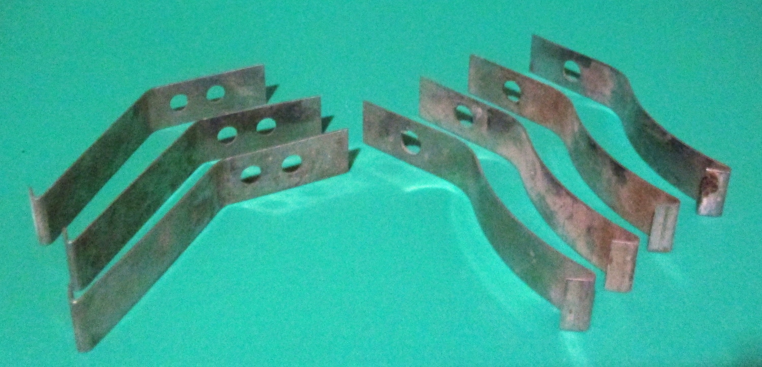 Clamps, Half W/Hooks, Pkg W/Two Styles Main Photo