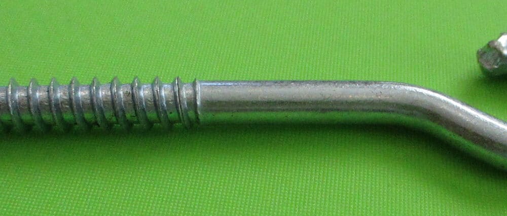 Threaded Hook, 3 1/2"L