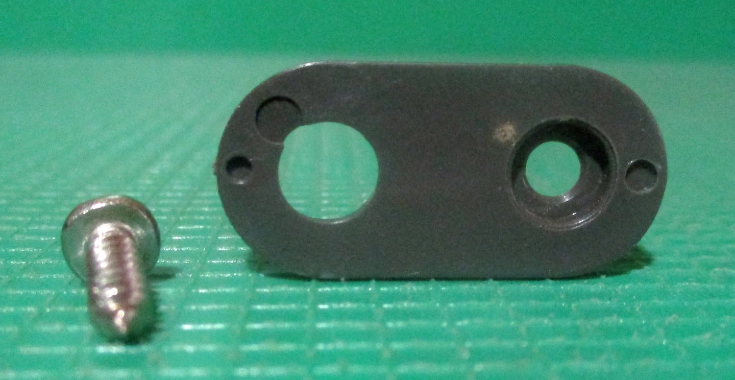 Holder w/Phillips Head Screw, 1 3/16"L