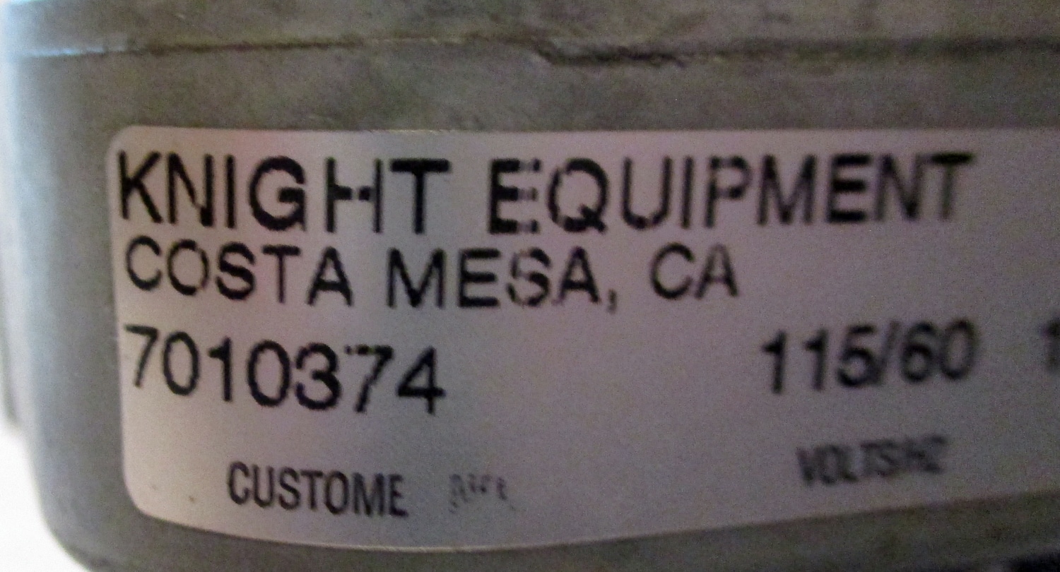 40 oz. Peristolic Pump, 115V, 60Hz 14 close up