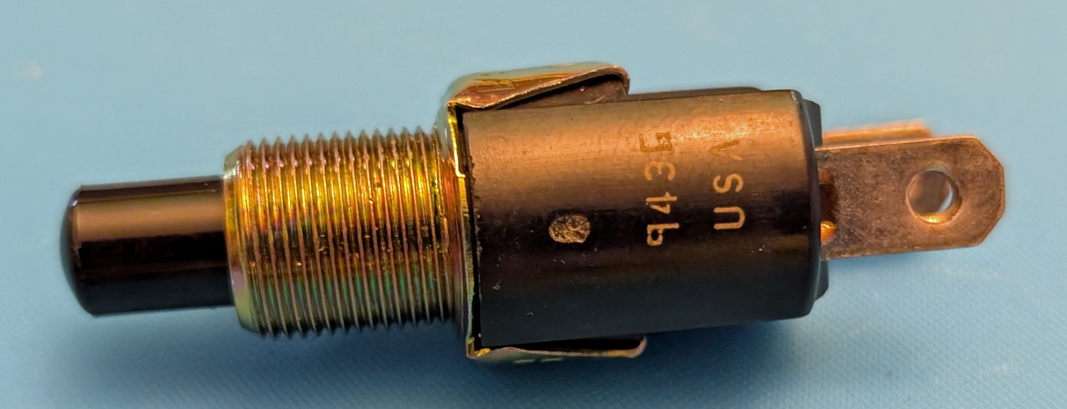 Push-Button Switch, 2 1/8"L 9 Push-Button Switch, 2 1/8"L