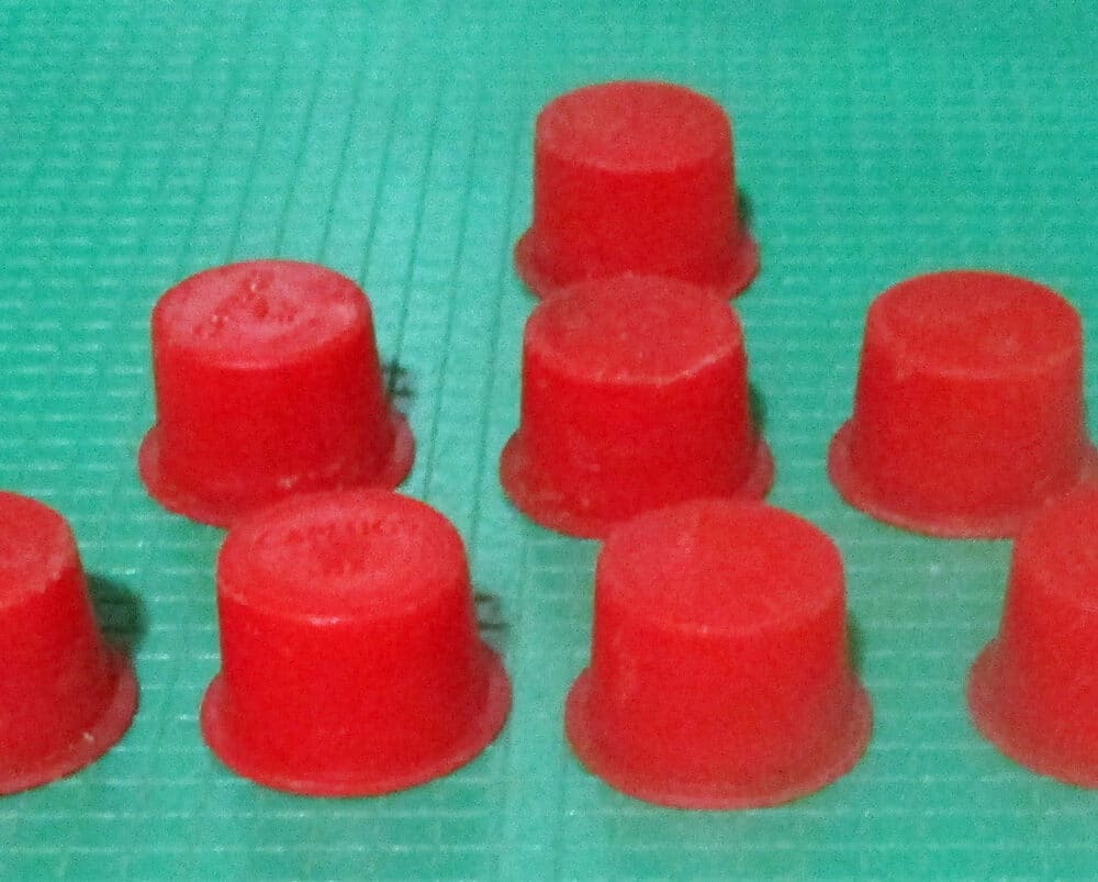 8X Caplugs, 11/16"-23/32"ID, Pkg/8