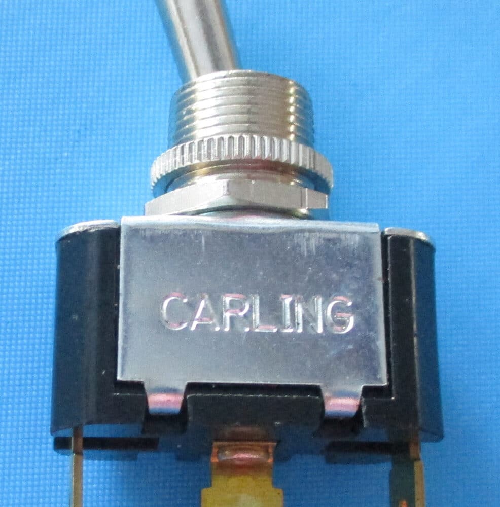 Toggle Switch, Single Pole, Single Throw Main Photo