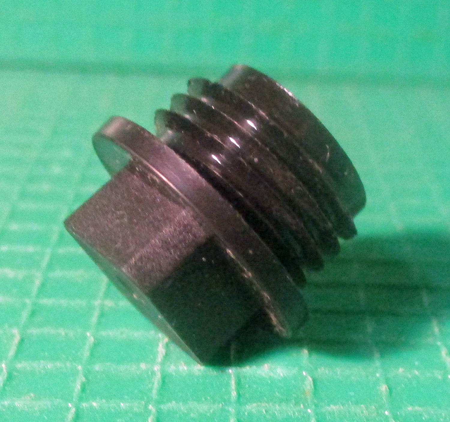 Plug For Cleaning Block, 1/2"OD THD 4 Plug For Cleaning Block, 1/2"OD THD