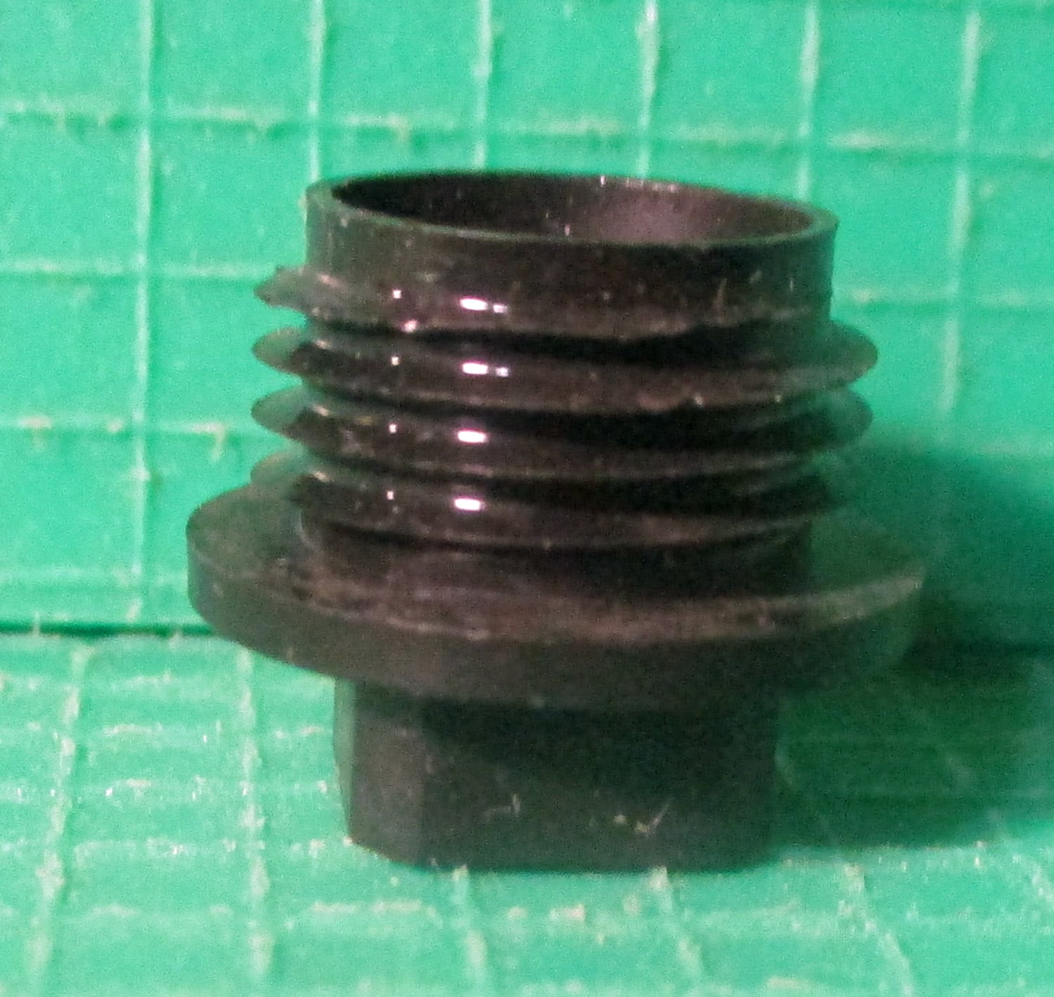Plug For Cleaning Block, 1/2"OD THD 6 Plug For Cleaning Block, 1/2"OD THD