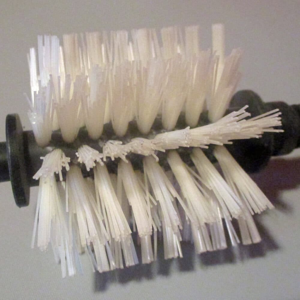 White With Black Brush 3 9/16&Quot; Long Main Photo