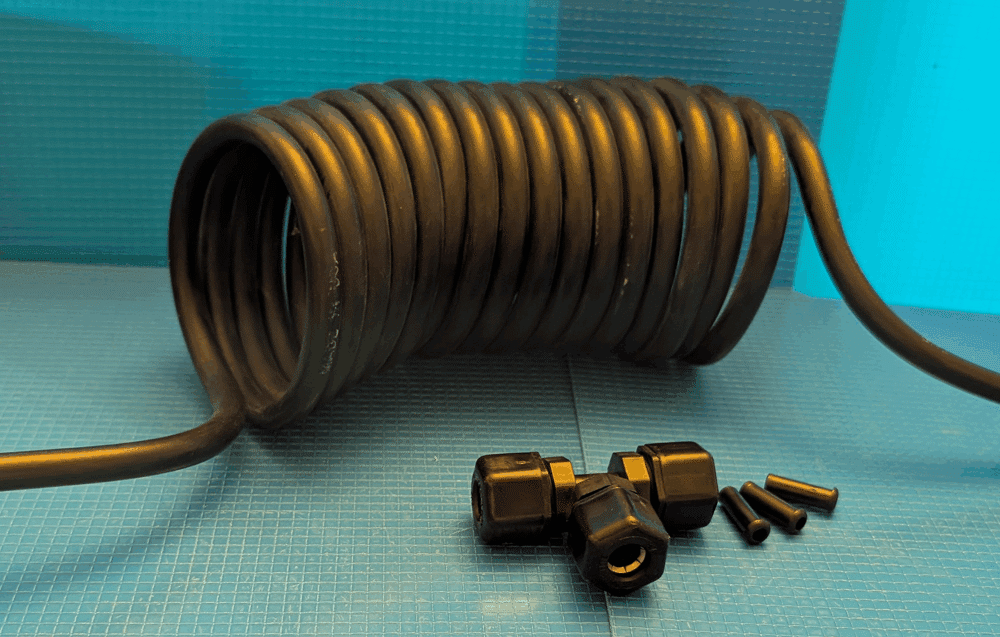 Drop Hose with RJB Tee Connector