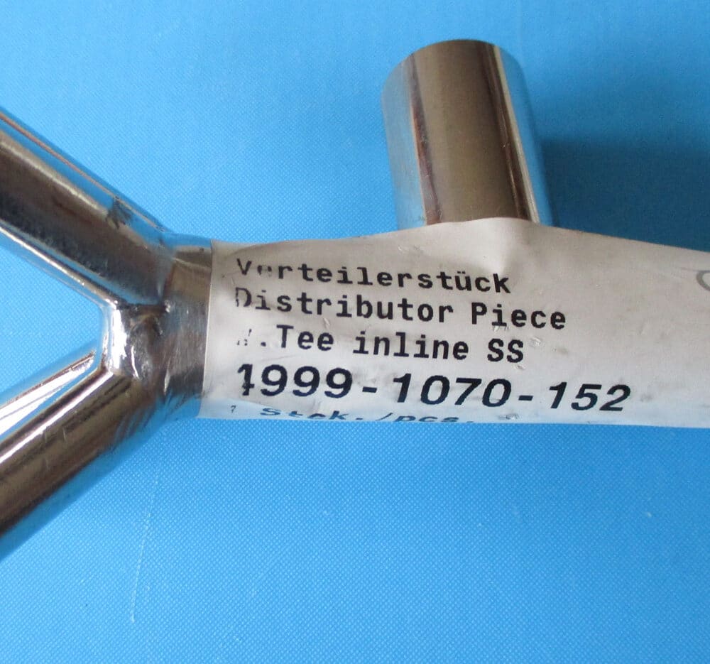 Distributor w/Tee Inline, SS