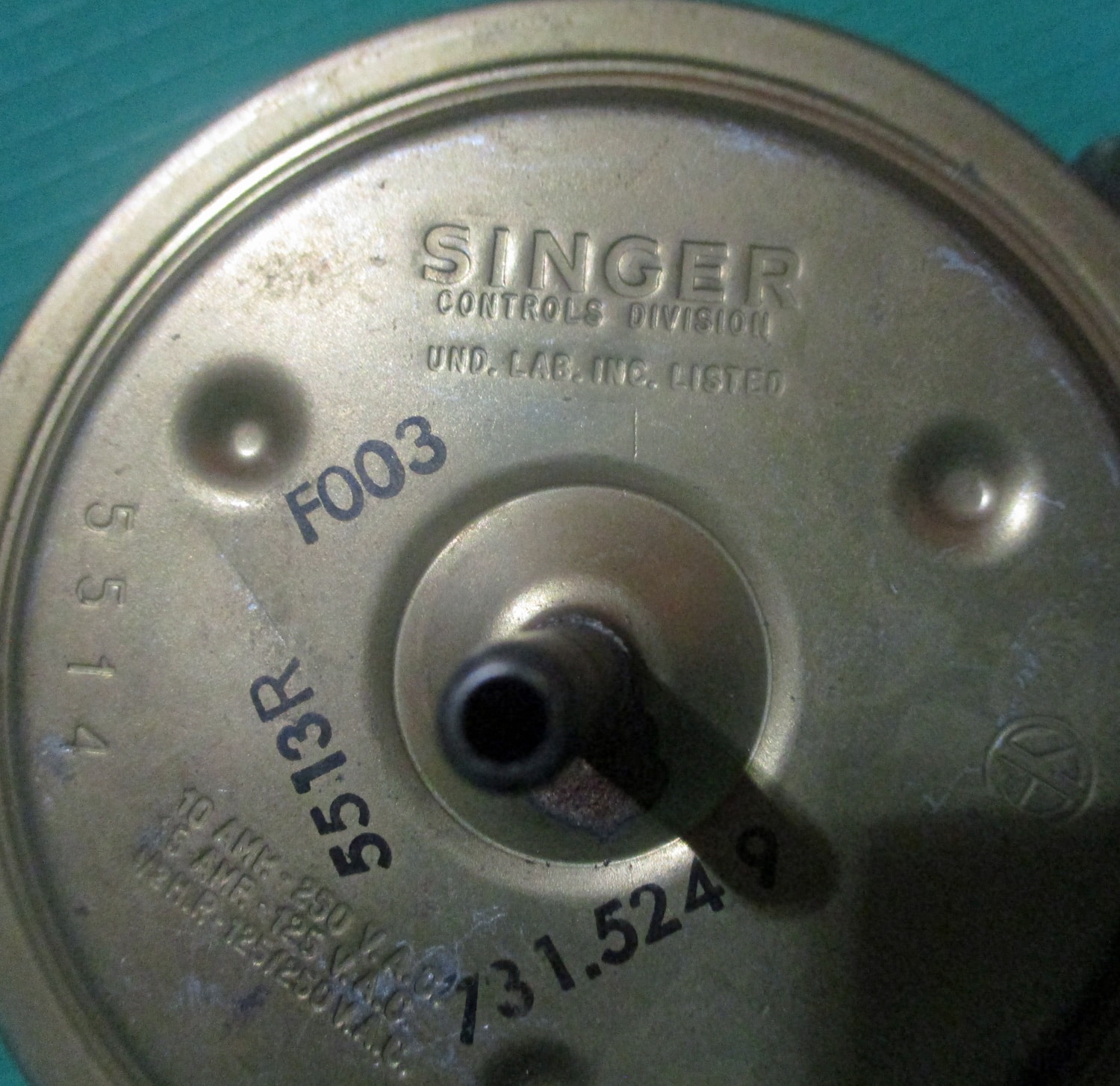 Pressure Switch W/Hose, 10Amp/250Vac, 15Amp/125Vac