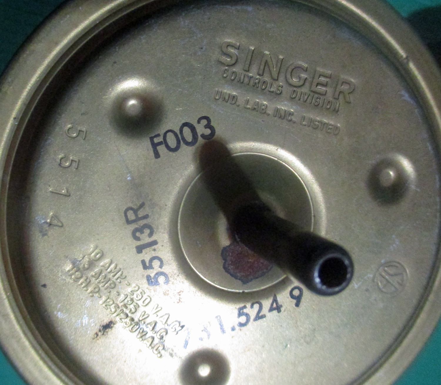 Pressure Switch W/Hose, 10Amp/250Vac, 15Amp/125Vac