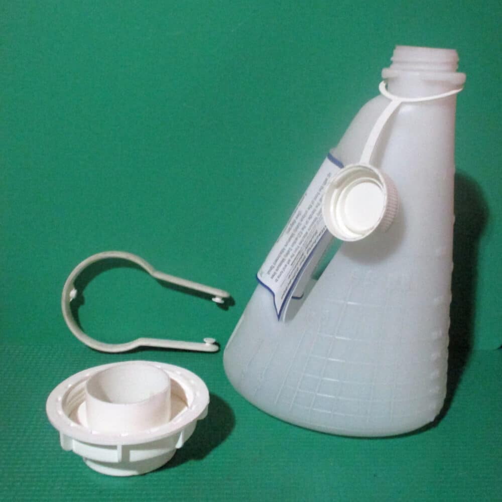 Safety Measure Chemical Jar for Ezi Action Drum Pump
