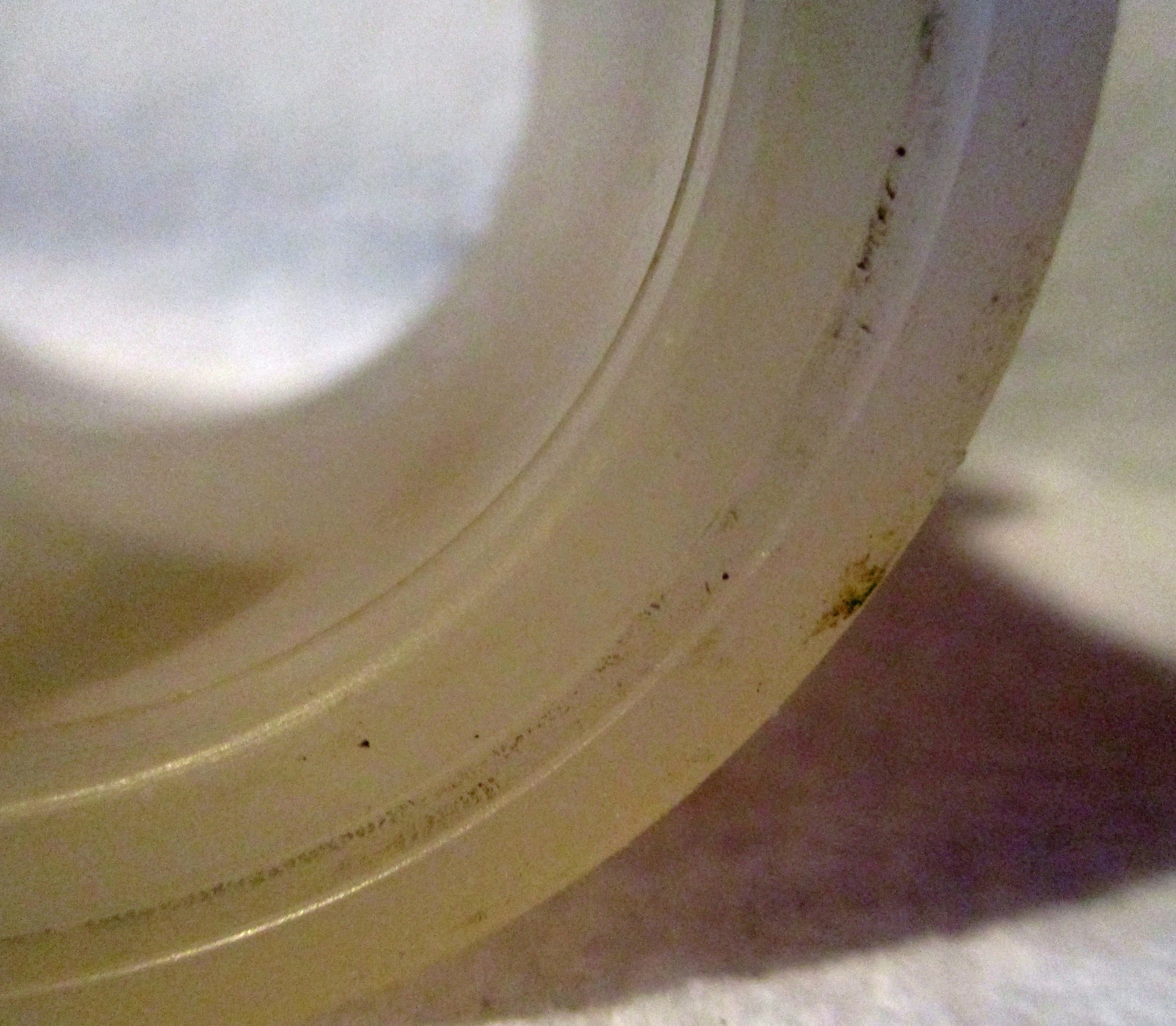 Adapter Hose Threaded to Slip Fit 2 3/4"L 5 close up