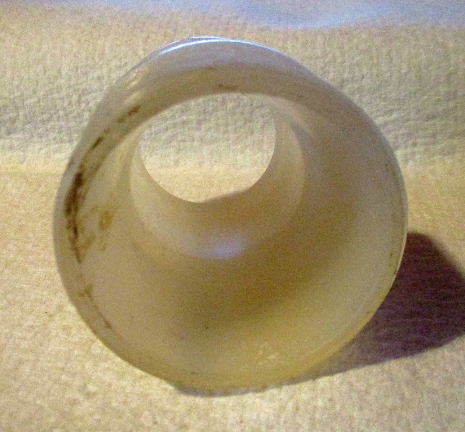 Adapter Hose Threaded to Slip Fit 2 3/4"L 6 close up