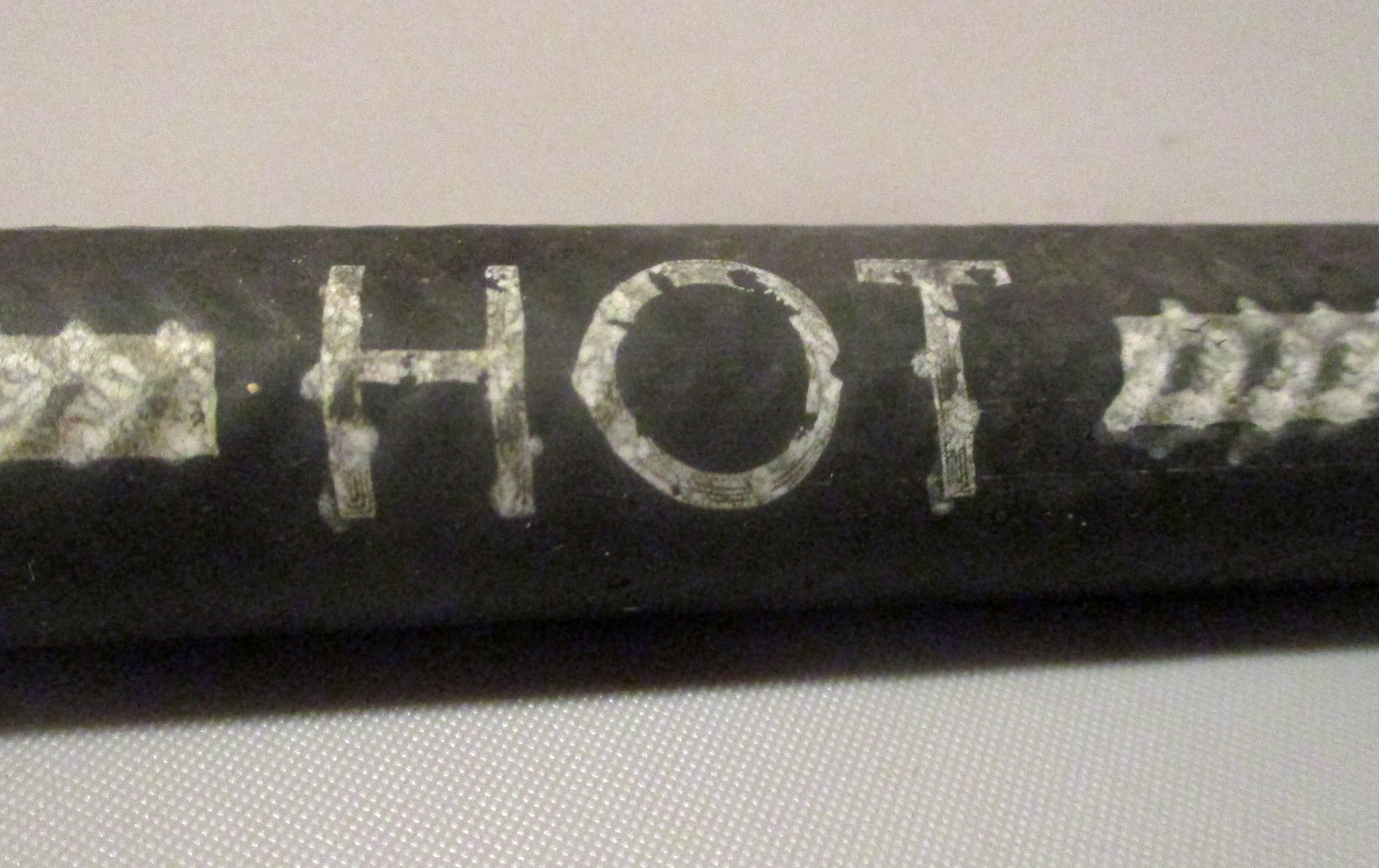 Hose, Washer, Hot 48 1/2"L 4 close up