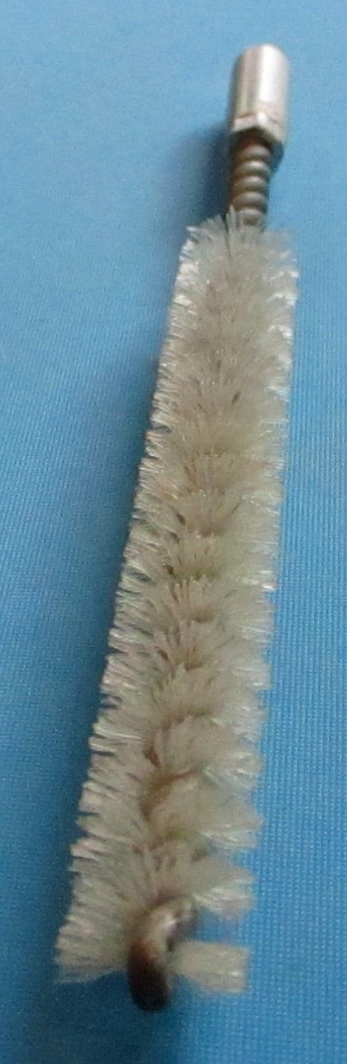 Brush w/Threaded Handle, 6"L, 10-32 THD SZ 4 Brush w/Threaded Handle, 6"L, 10-32 THD SZ