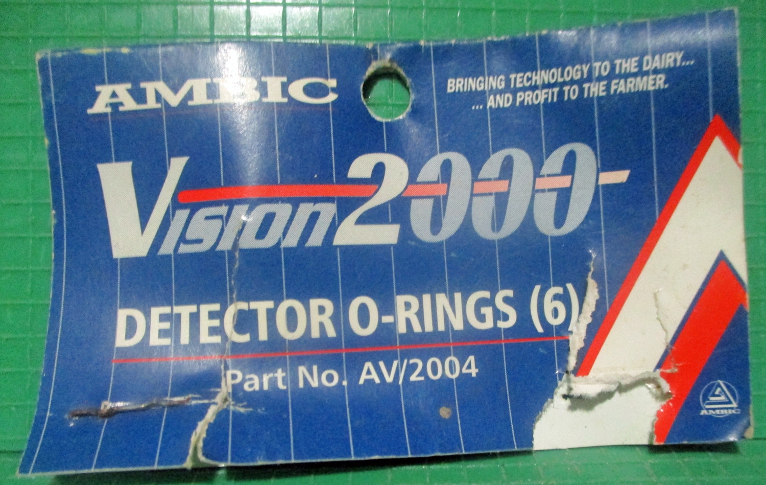 O rings For Vision 2000 Mastitis Detector, Pkg/6 6 O rings For Vision 2000 Mastitis Detector, Pkg/6