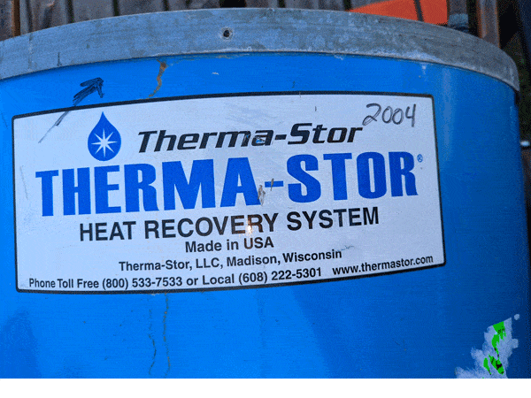 Therma-Stor Heat Recovery System