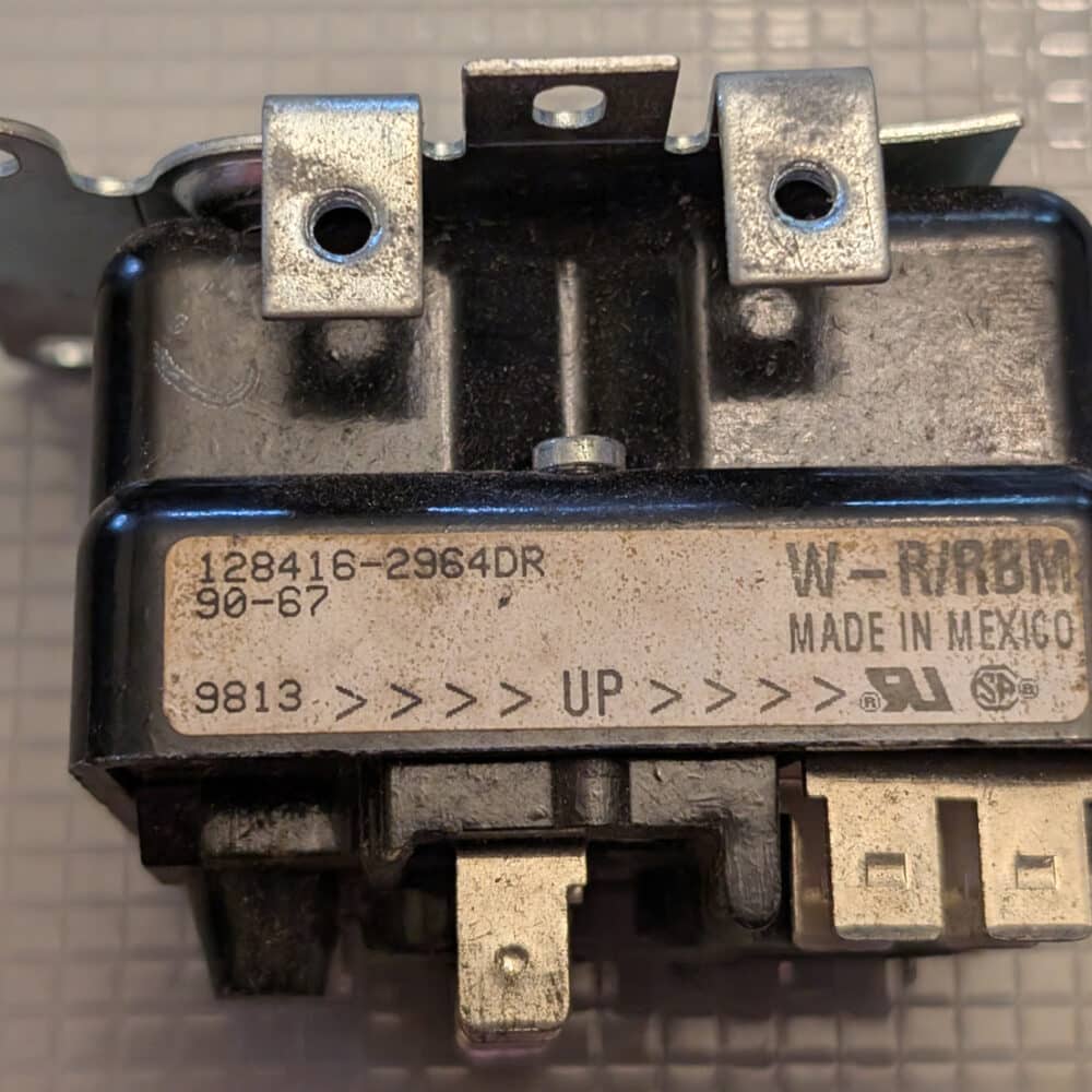 Start relay for 4.5 / 5.5 HP