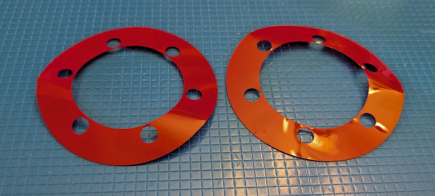 Shim, .002 Red for Alamo VP, Pkg/2 3 Shim, .002 Red for Alamo VP, Pkg/2