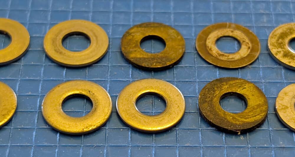 SS Flat Washer, 1/2"OD, 1/4"ID, Pkg/10