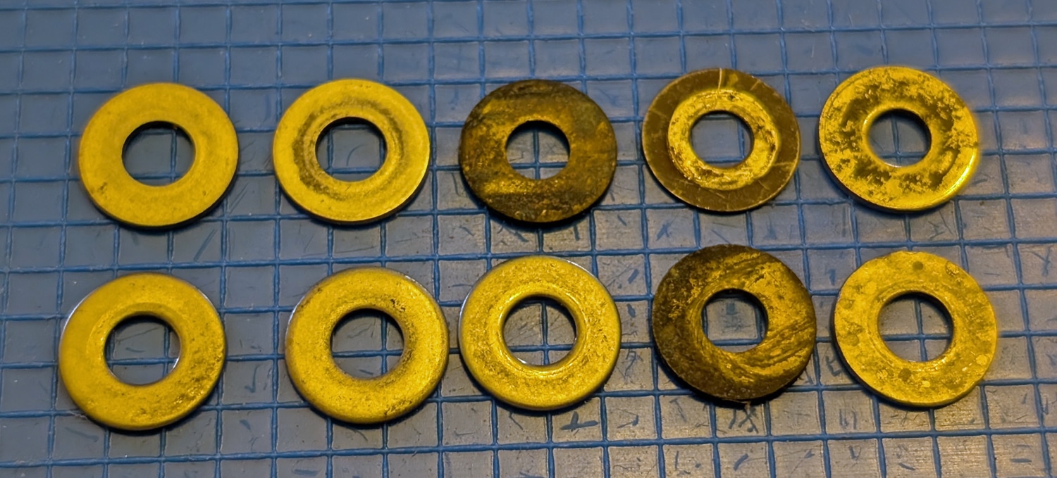 SS Flat Washer, 1/2"OD, 1/4"ID, Pkg/10 4 SS Flat Washer, 1/2"OD, 1/4"ID, Pkg/10