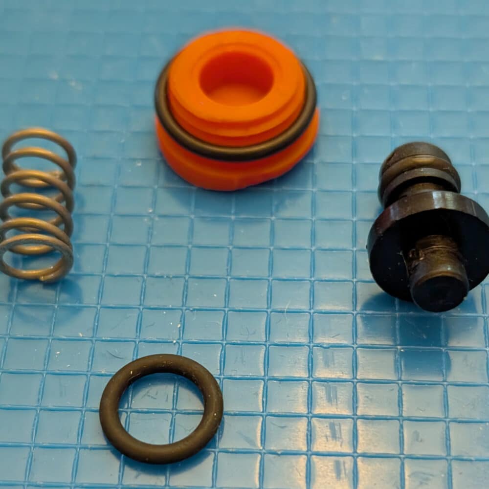 Control Valve For Teat Sprayer