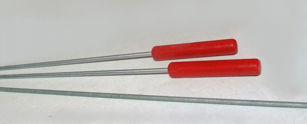2 Handles w/1 Extension Rod For Della Clean Brushes