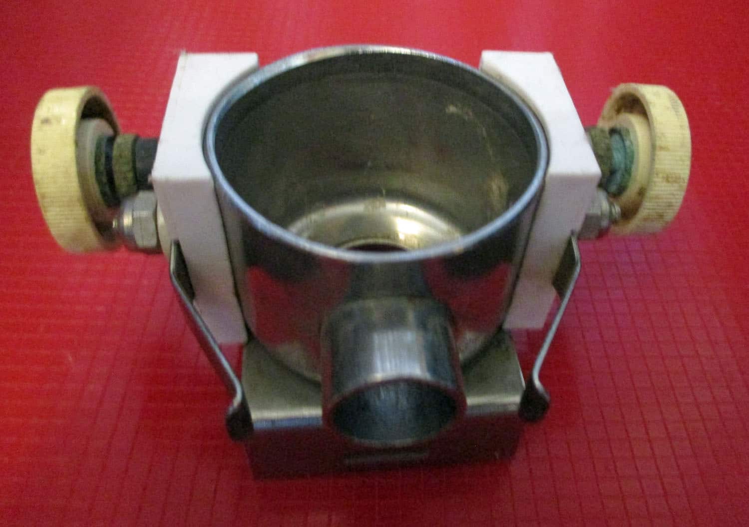 dual clamp-on stallcock