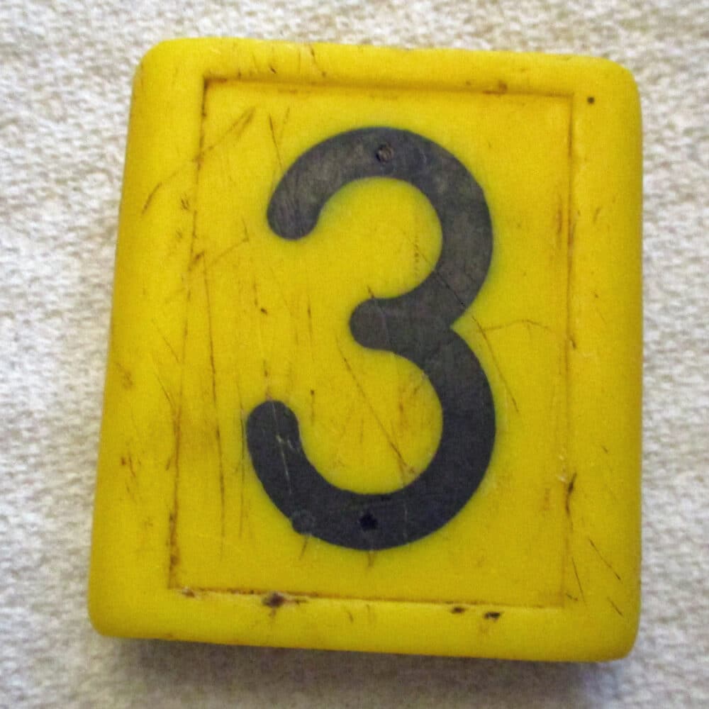 tag number 3