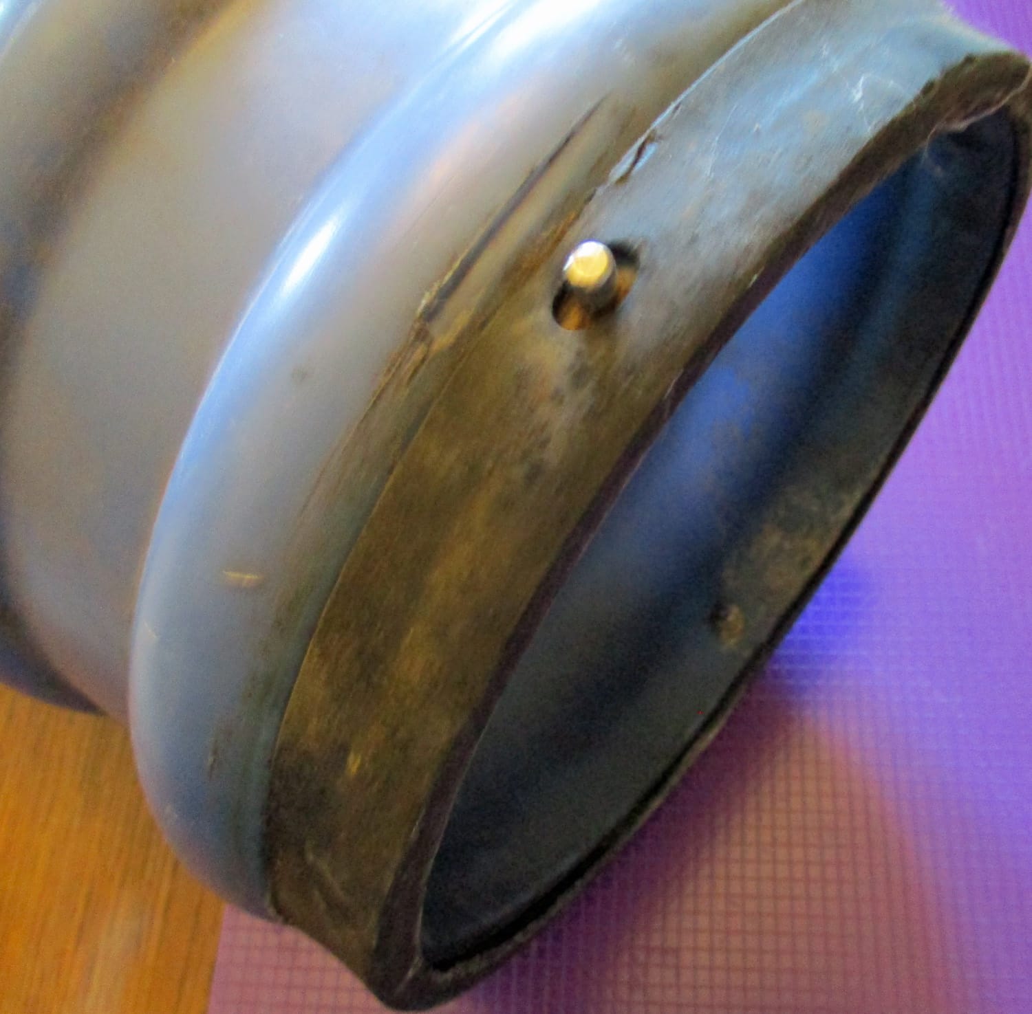 Trap, Blue Plastic, 7 1/8"OD 7 Trap, Blue Plastic, 7 1/8"OD - Image 5