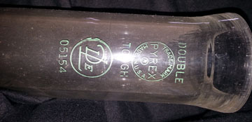 Pipe Glass 2&Amp;Quot; Delaval 84&Amp;Quot;L W/Nipple 2 1/2&Amp;Quot; From End