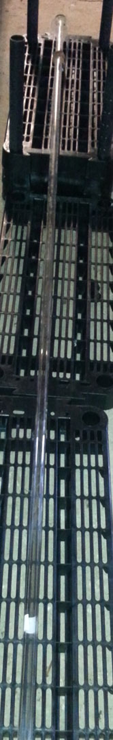 Pipe Glass 1", 95 1/2"L (a) 5 Pipe Glass 1", 95 1/2"L (a)