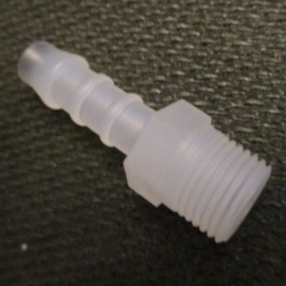Adapter Straight Tube 6 x 1 PVC 1 1/4"L