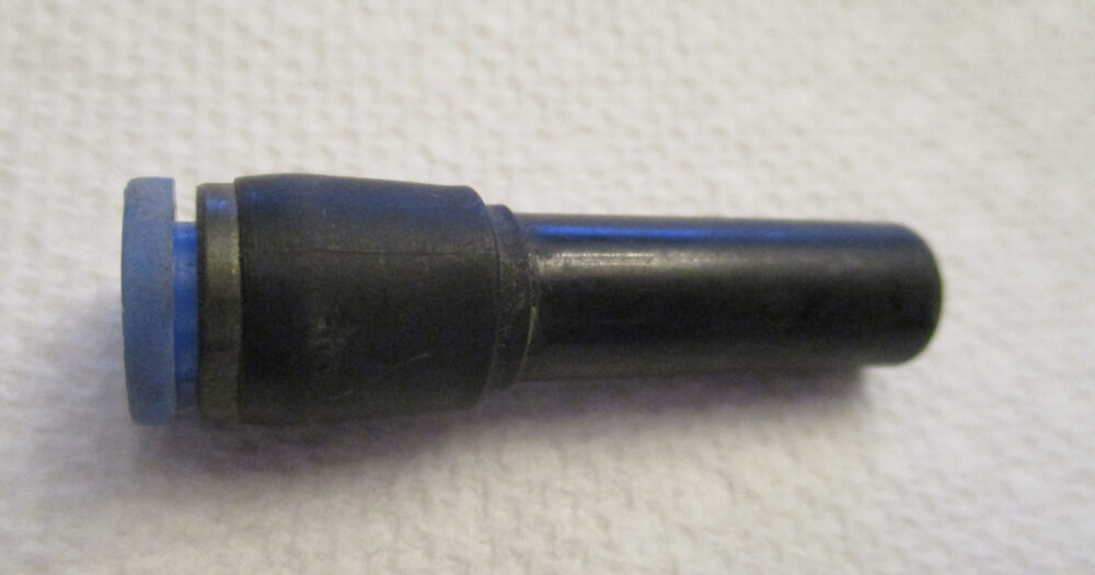 Fitting, 1/4" Slip 1 13/16"L 4 Fitting 1 13/16"L