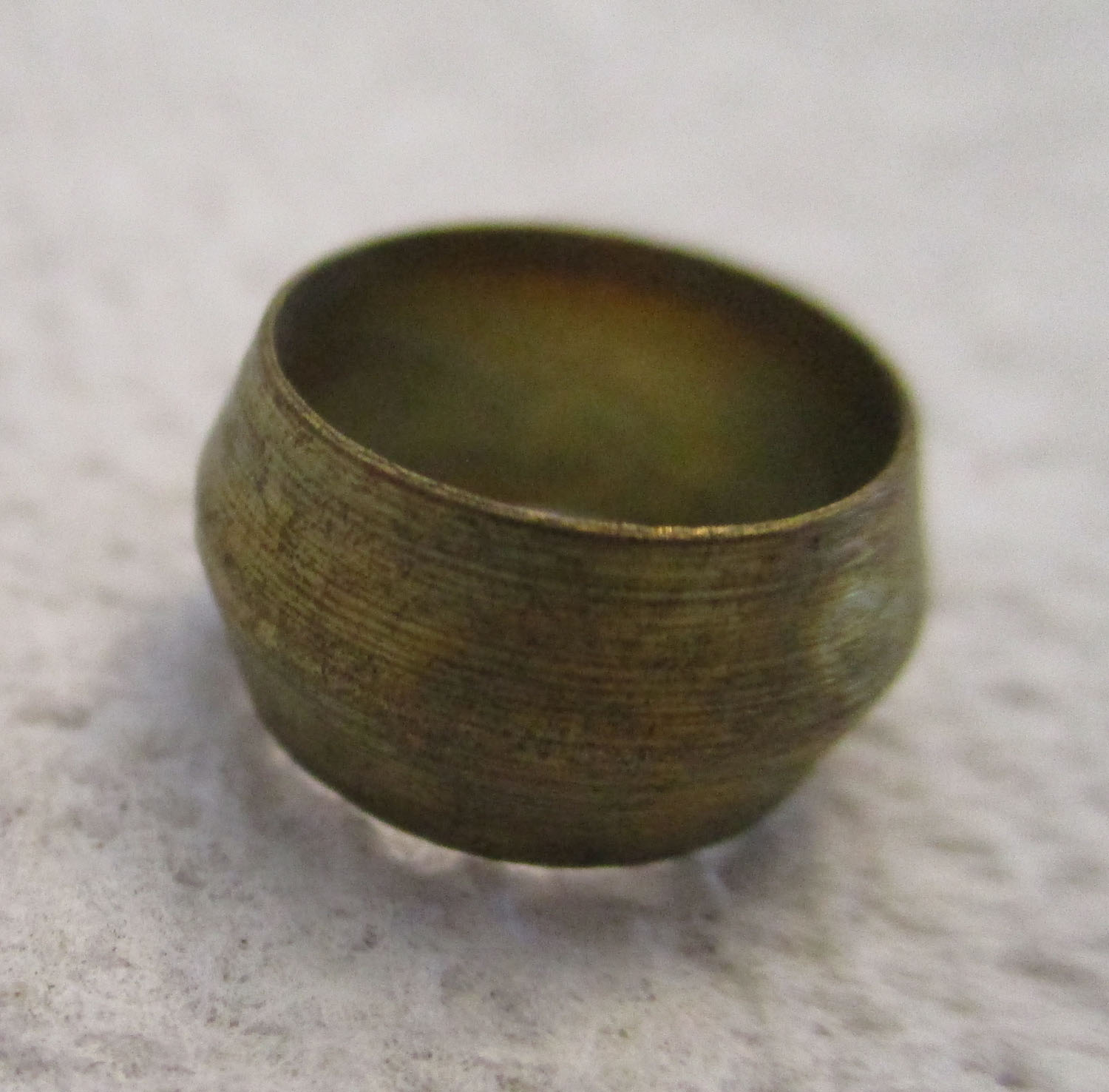 Fitting Compression Sleeve 1/4" High Brass Pkg of 2 6 Fitting Compression Sleeve 1/4" High Brass Pkg of 2