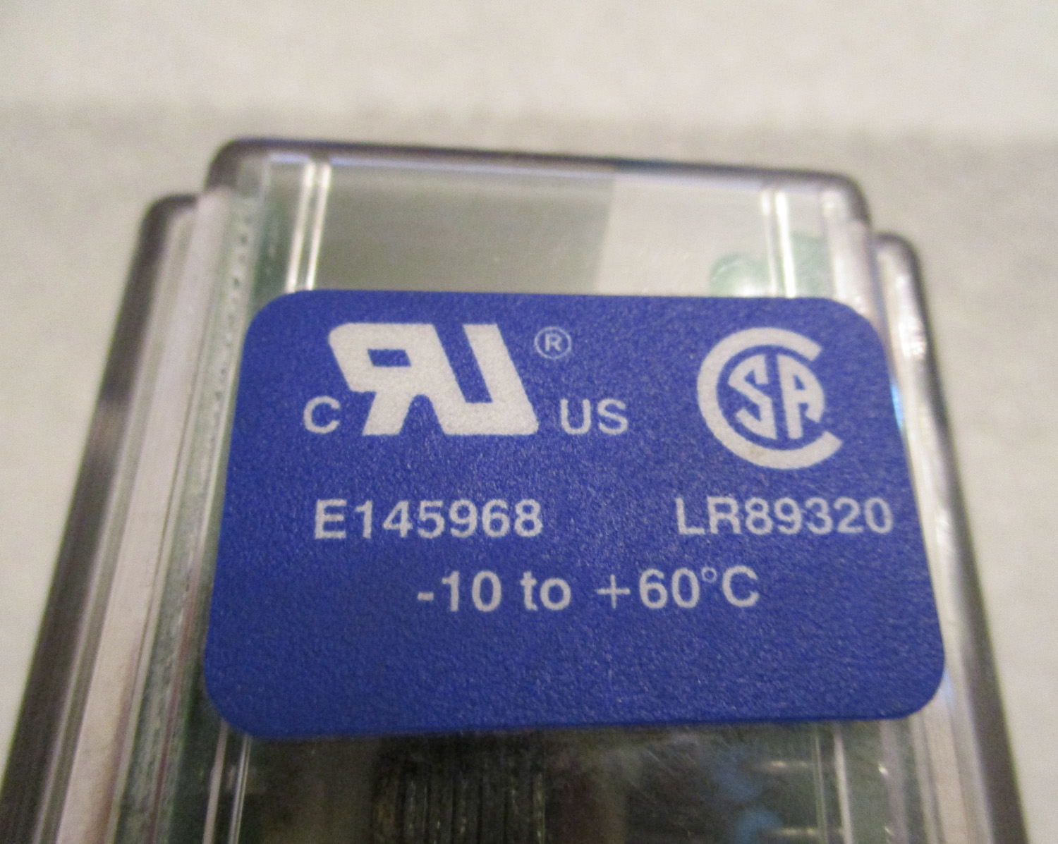 Relay 11 Pin 100 Ohm Pt Rtd 100°-200°F Hi Alarm Set @ 163°F 115Vac