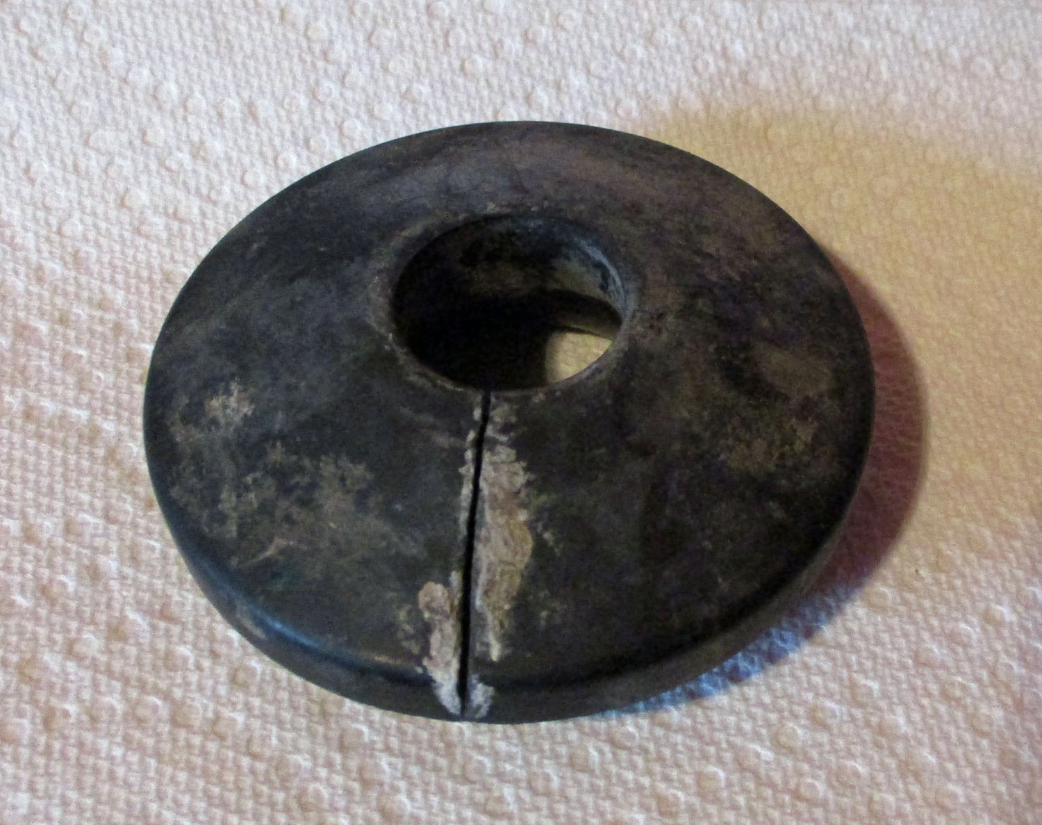 Plug Tank w/Vent Hole, Cut, 2 13/16"OD & 3 7/16"OD 4 Plug Tank w/Vent Hole, Cut, 2 13/16"OD & 3 7/16"OD