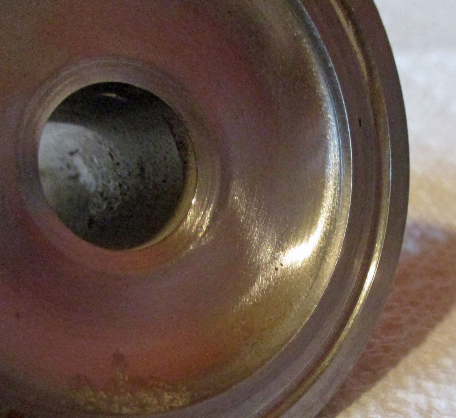 Test Valve for Milk Tank 9 Valve Test for Milk Tank 2 1/4"T Concave Bottom