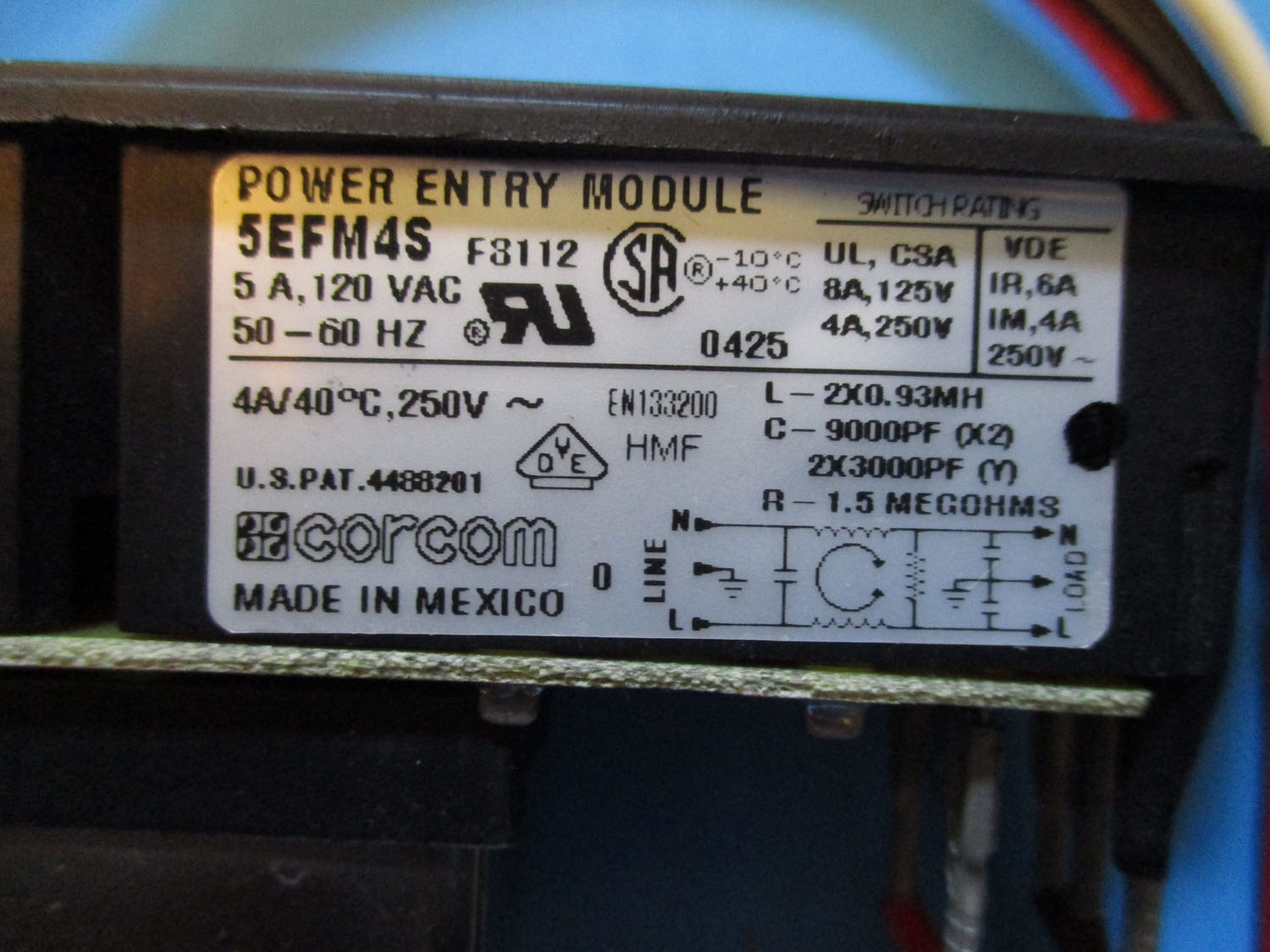 Module Power Entry