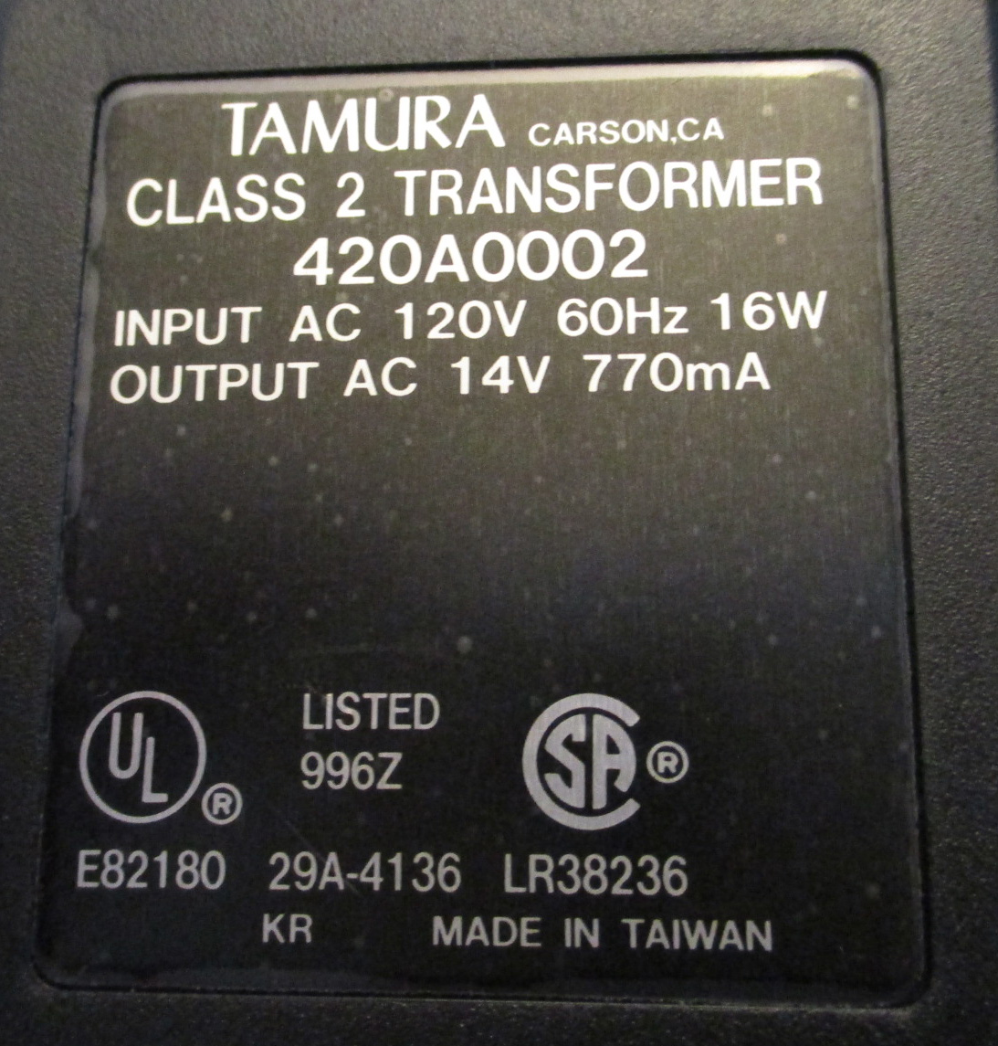 Transformer Replacement Class 2