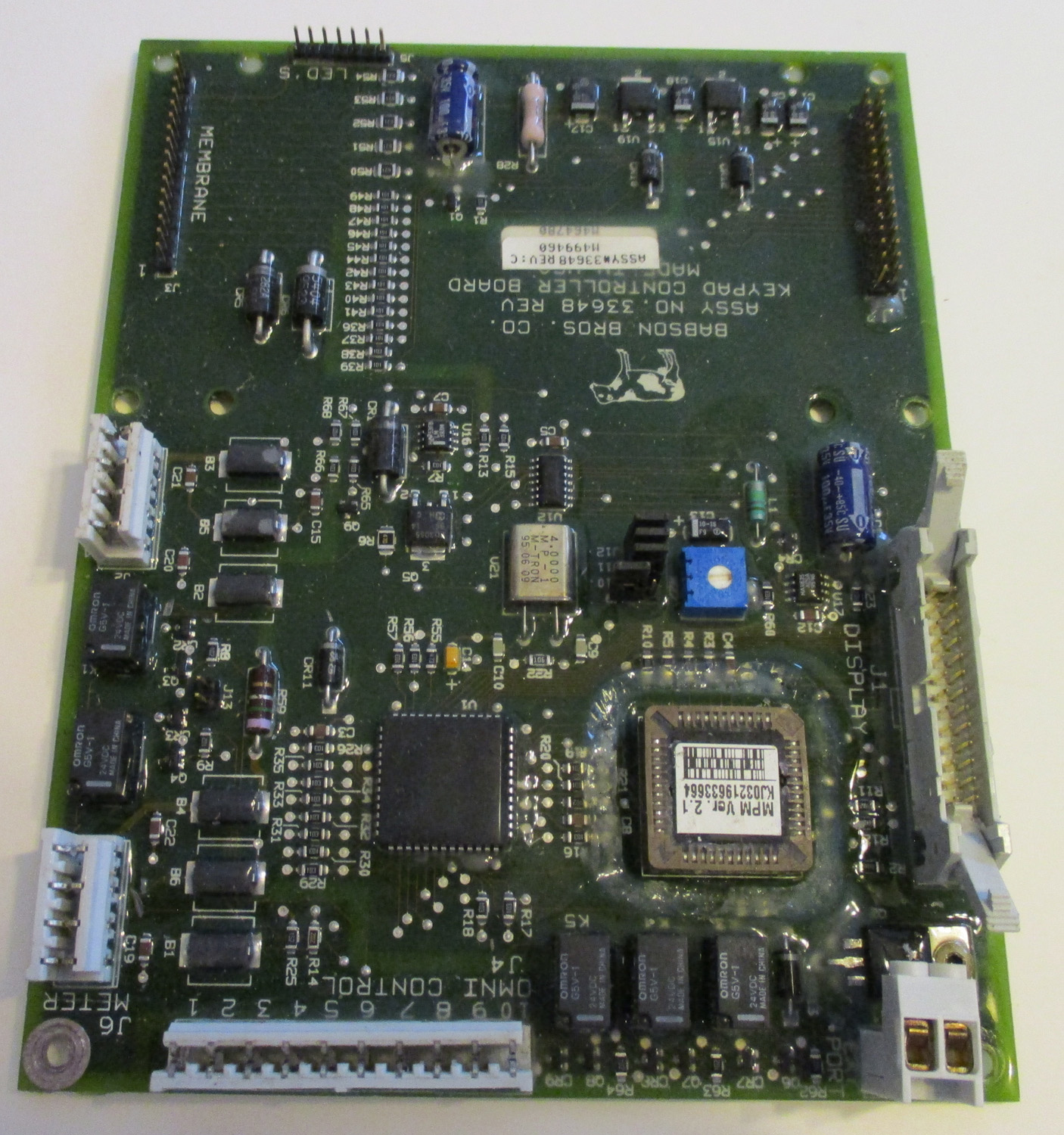 Board, Omni Keypad Control