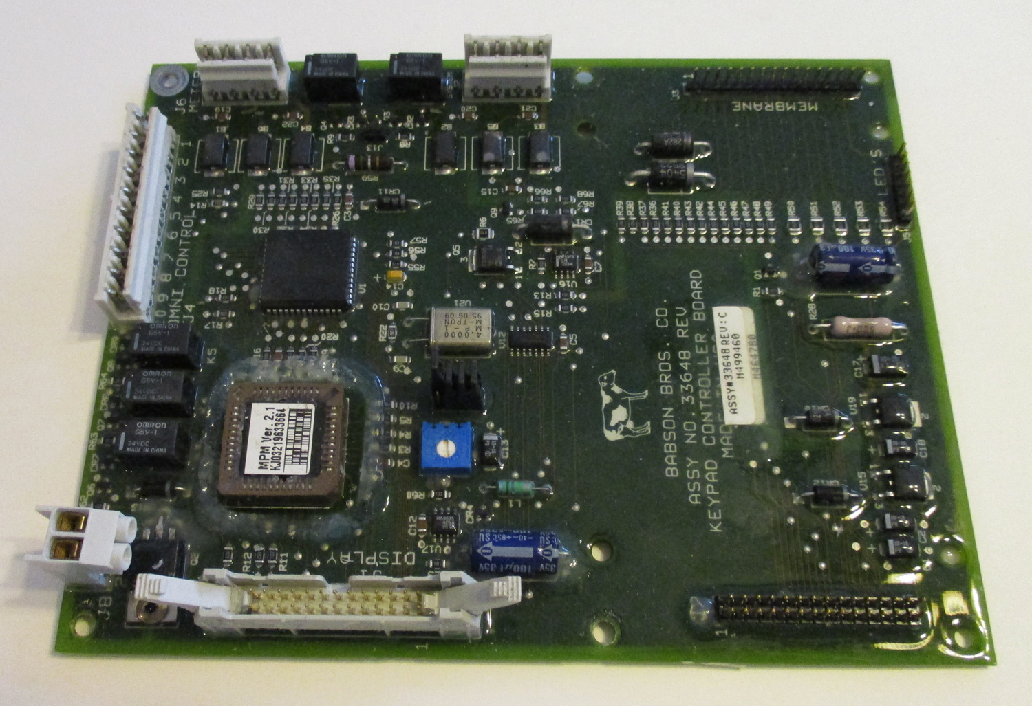 Board, Omni Keypad Control