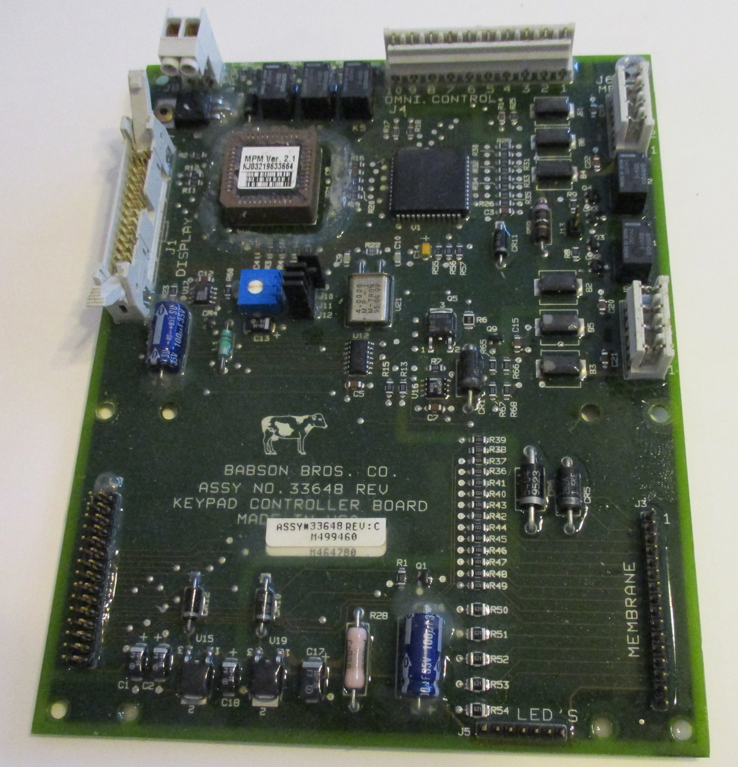 Board, Omni Keypad Control