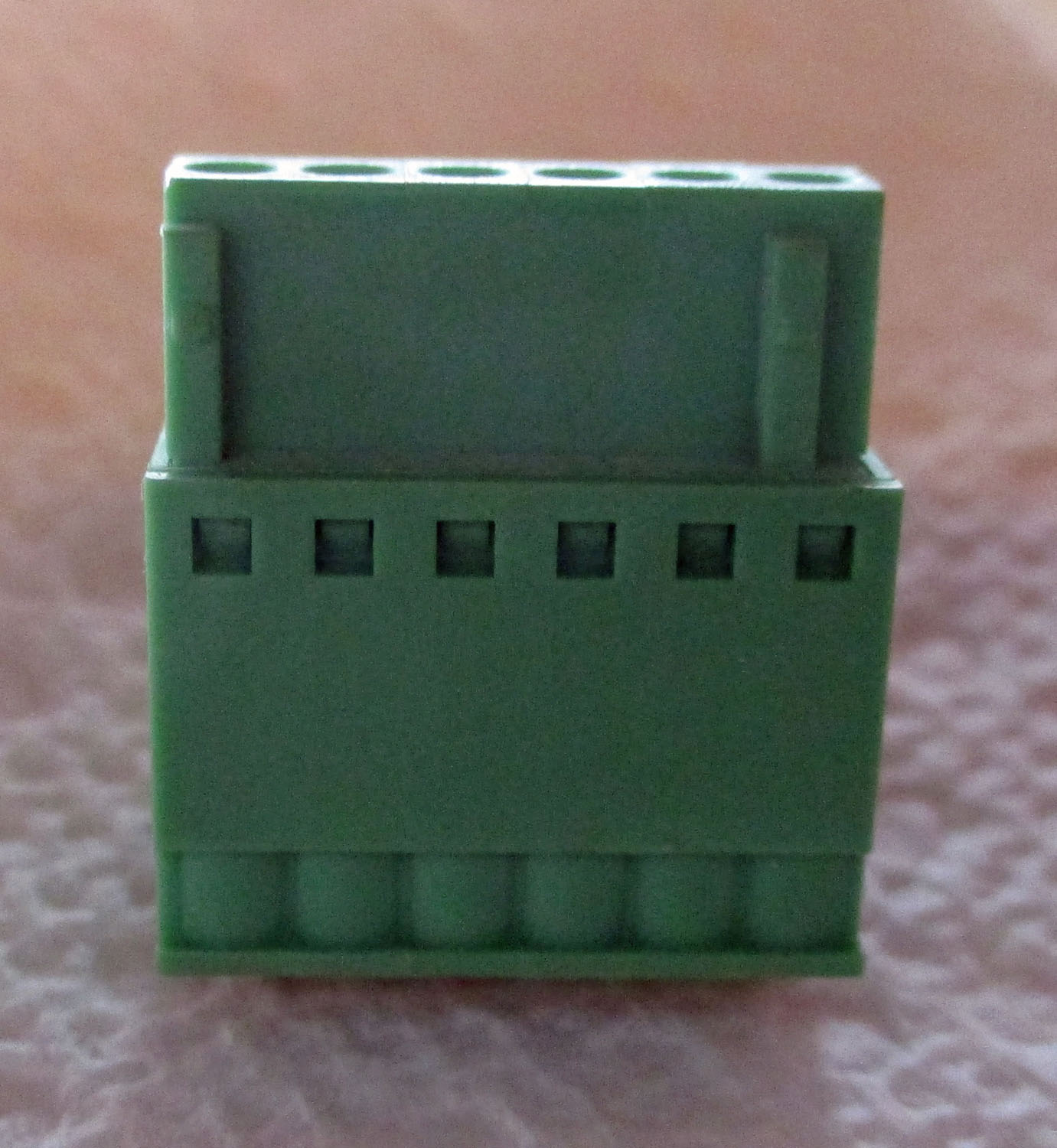 Terminal Strip Push 6 Place 5/8&Amp;Quot;W